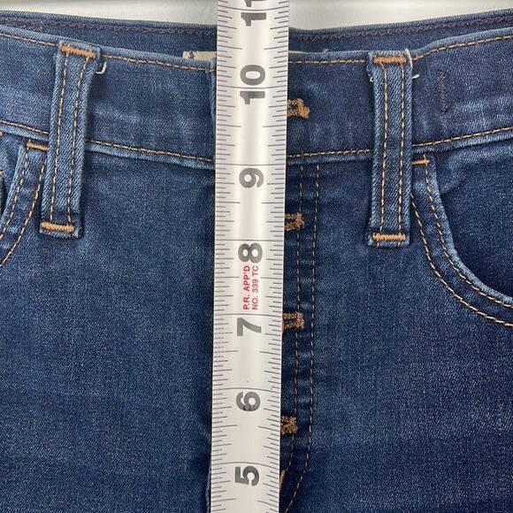 Madewell 10" High Rise Skinny button fly Jeans size 25 - Picture 6 of 11